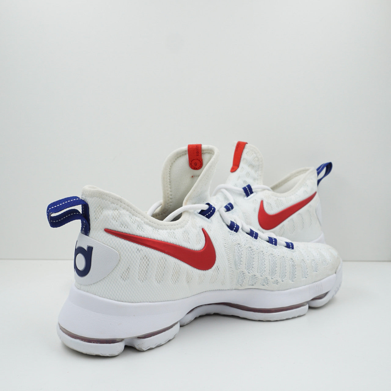 Nike Zoom KD 9 White University Red