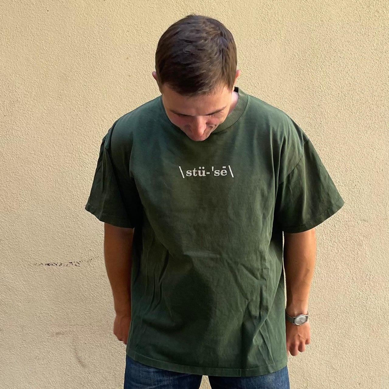 Vintage Stussy Phonetically Single Stitch Tshirt