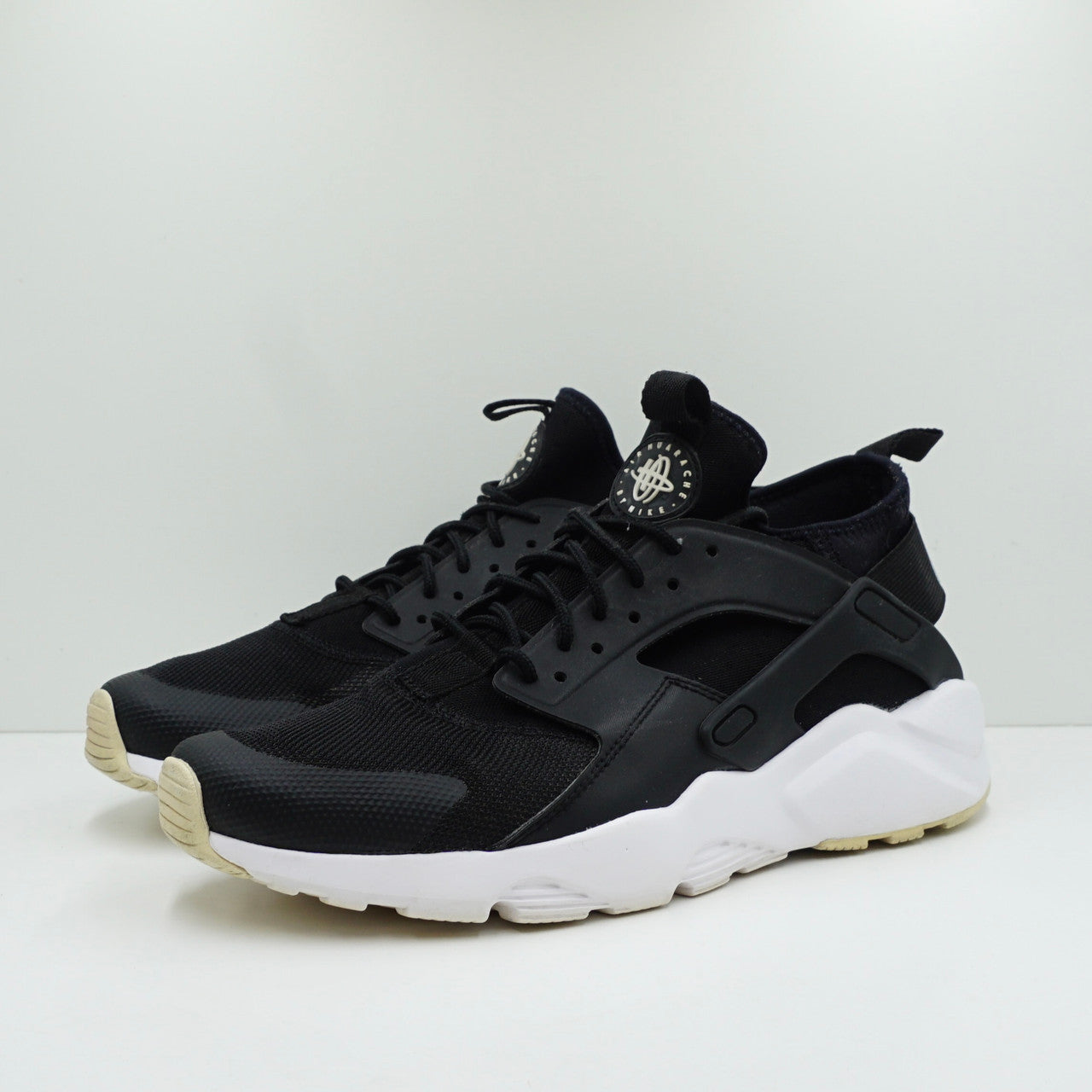Nike Air Huarache Run Mens Black And White 'huarache Shoes