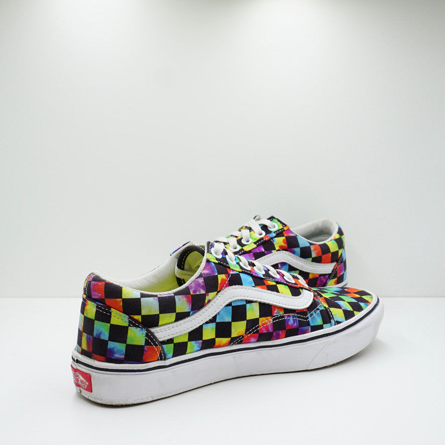 Vans Old Skool Comfycush Tie Dye Checker