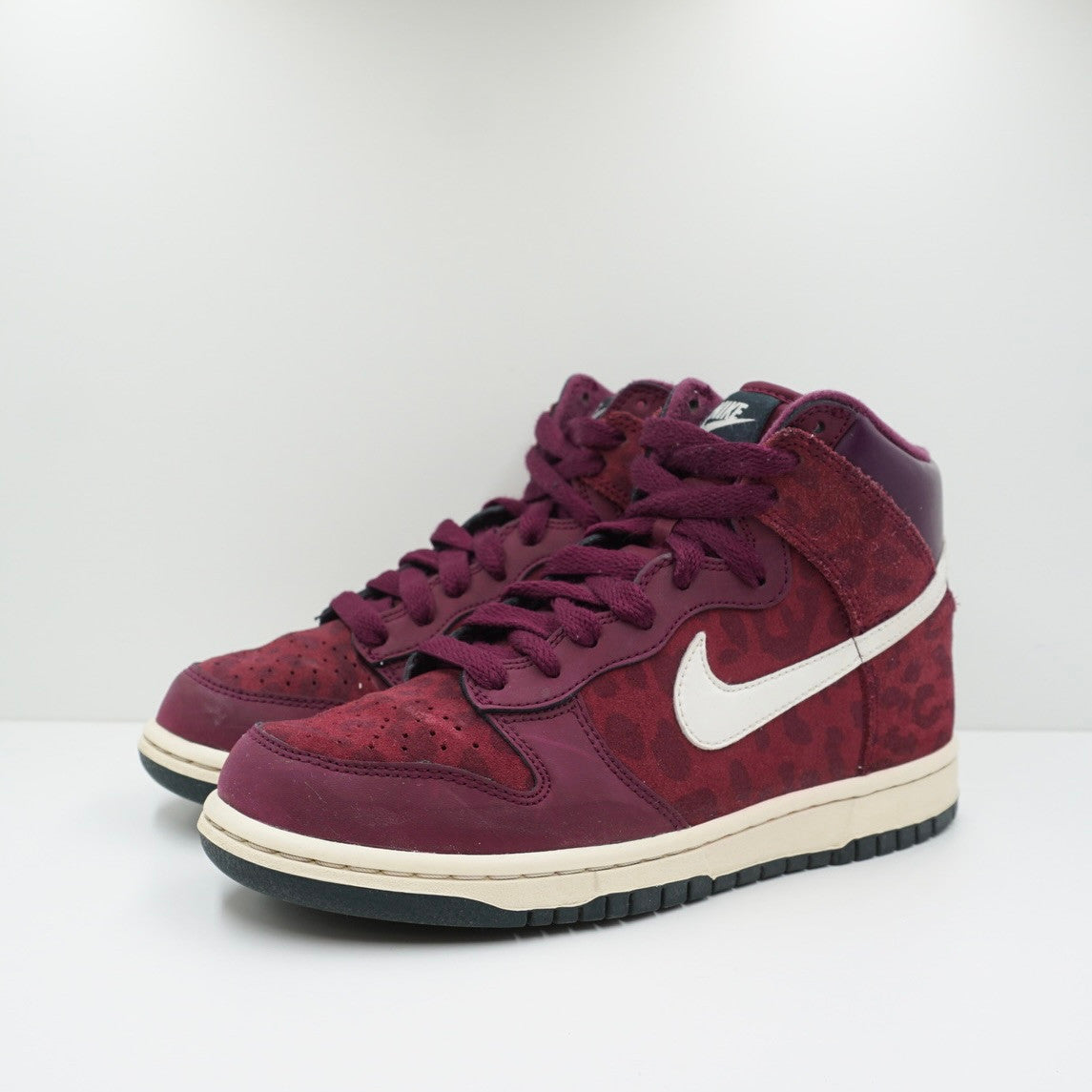 Nike Dunk High Bordeaux Leopard (W)