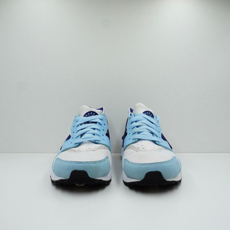 Huarache White Deep Royal Blue (GS)