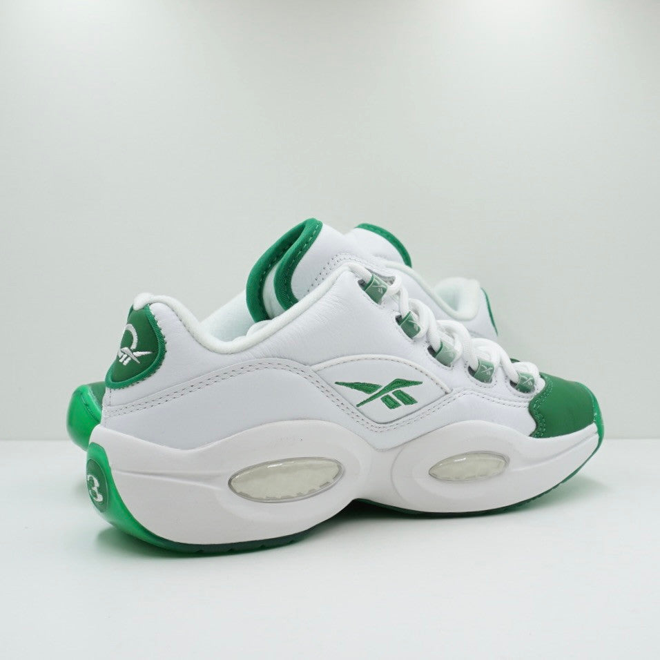 Reebok Question Low Green Toe
