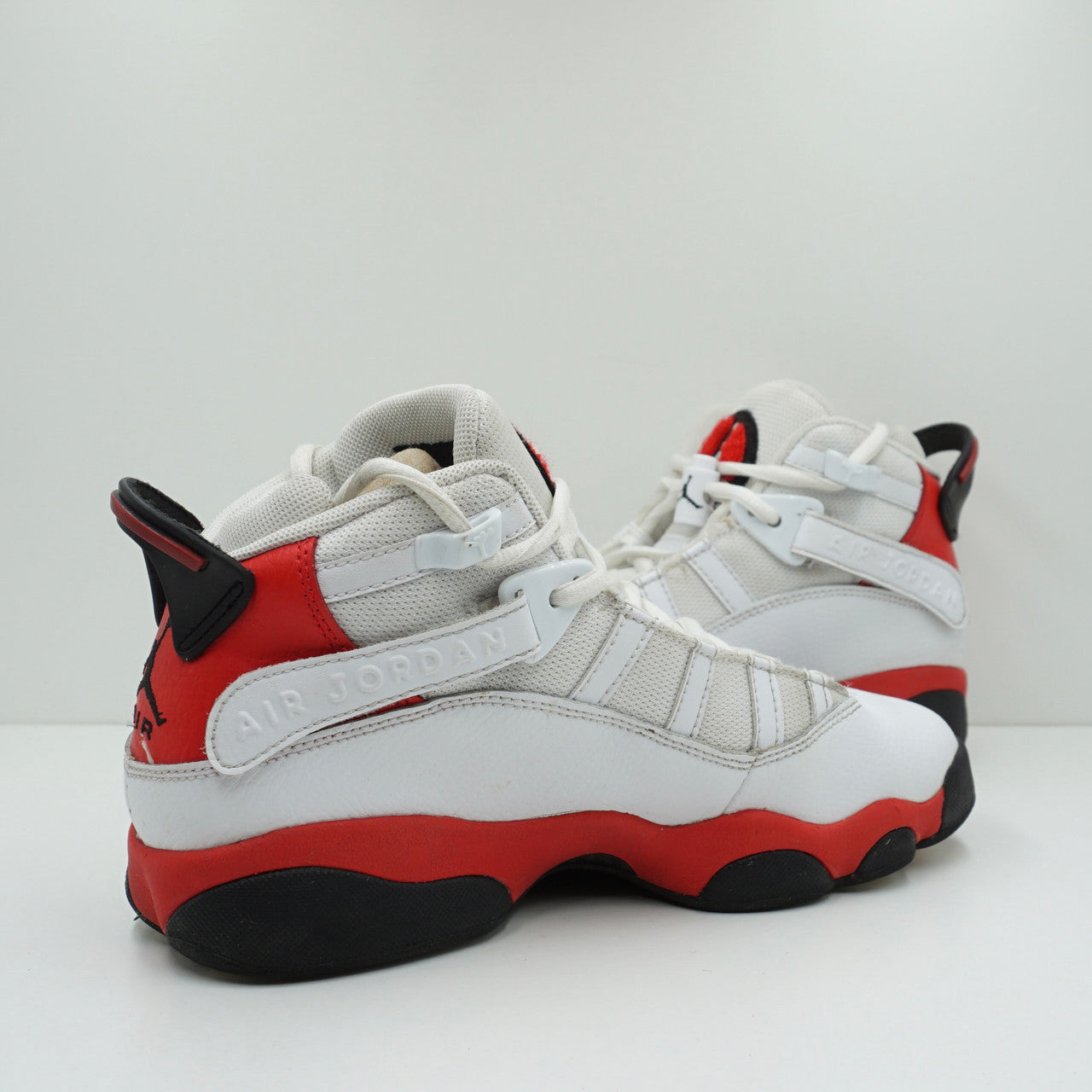 Jordan 6 Rings White University Red (GS)