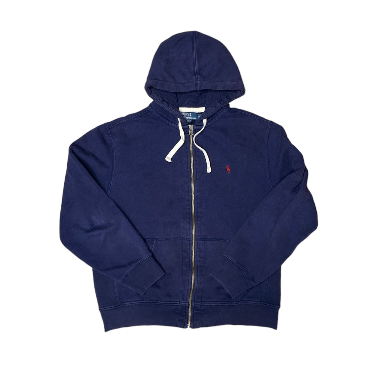 Ralph Lauren Navy Full Zip Hoodie