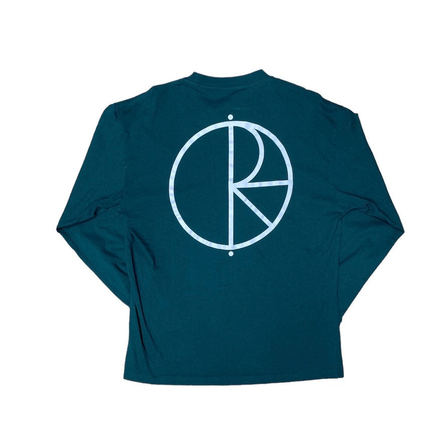 Polar Back Logo Green Longsleeve Tshirt