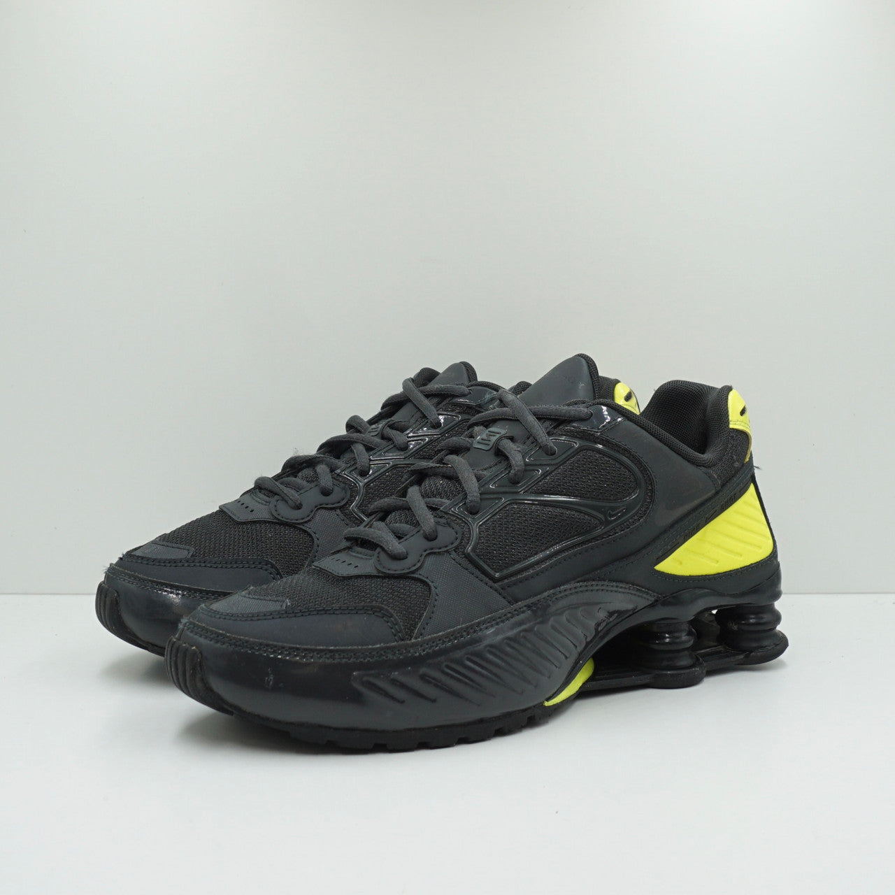 Nike Shox Enigma 9000 Grey Yellow W