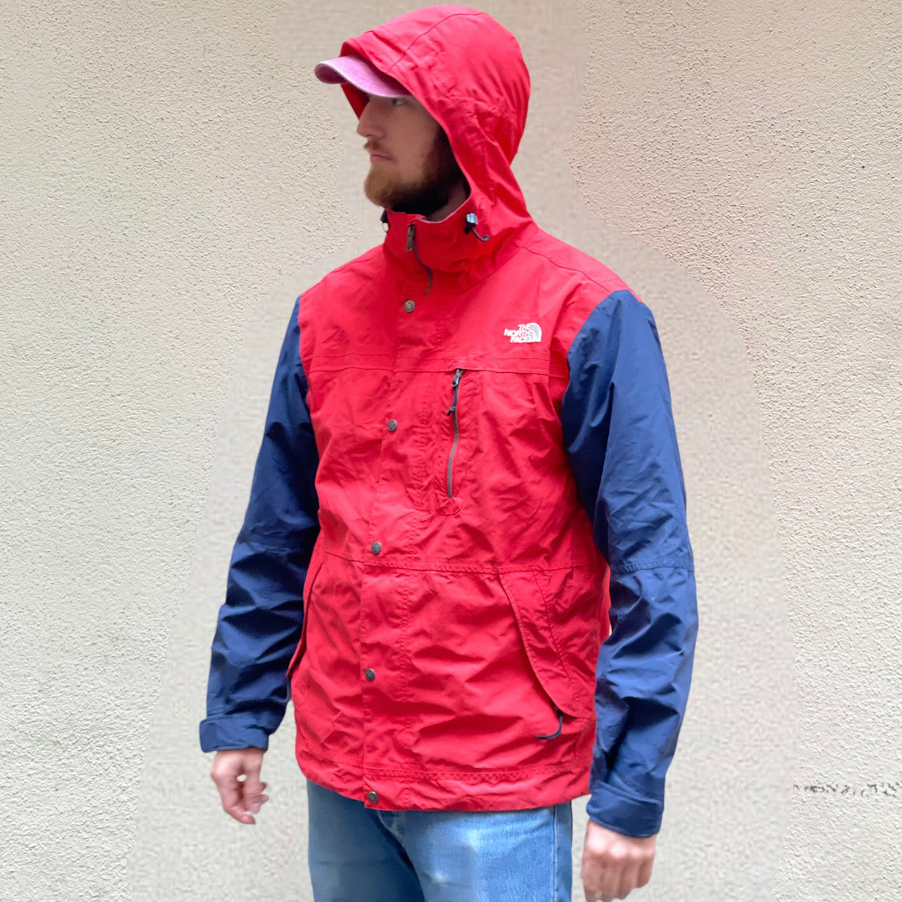 The North Face Red Navy Jacket