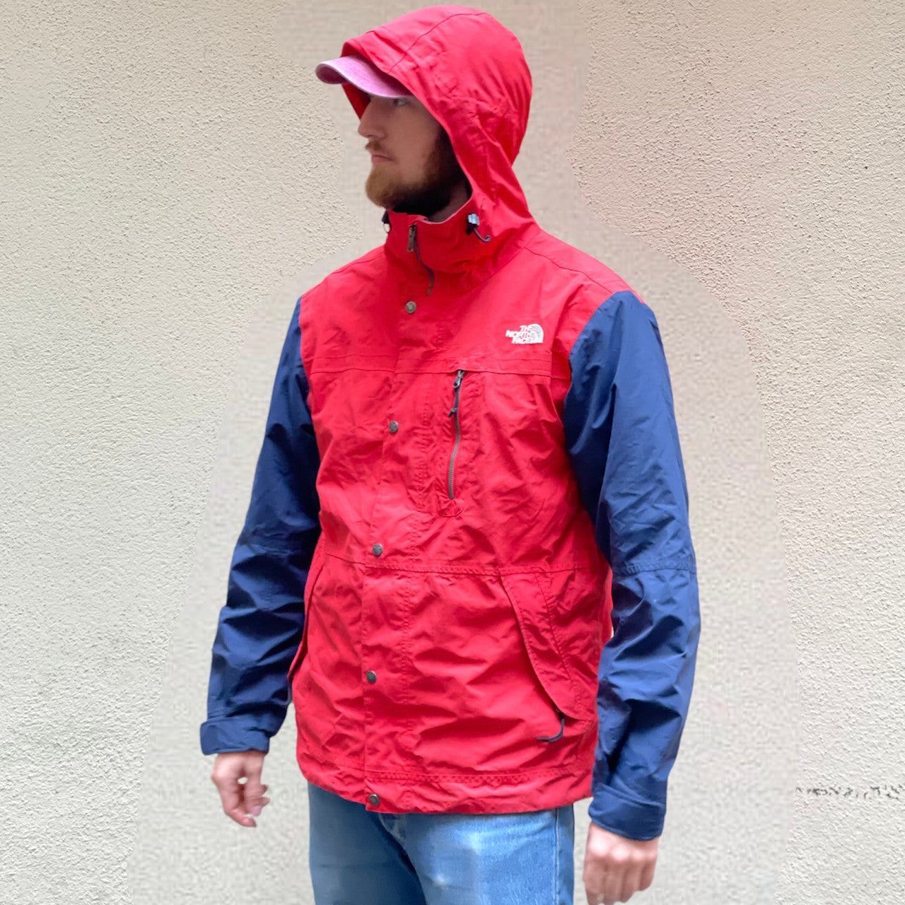 The North Face Red Navy Jacket