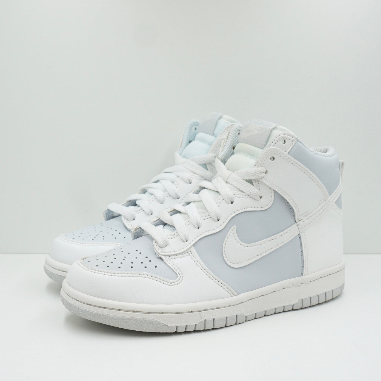 Nike Dunk High White Football Grey (GS)