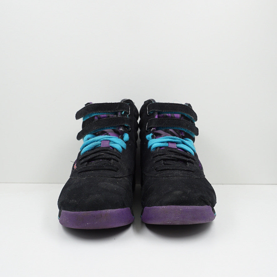 Reebok Freestyle High Black/Purple (W)