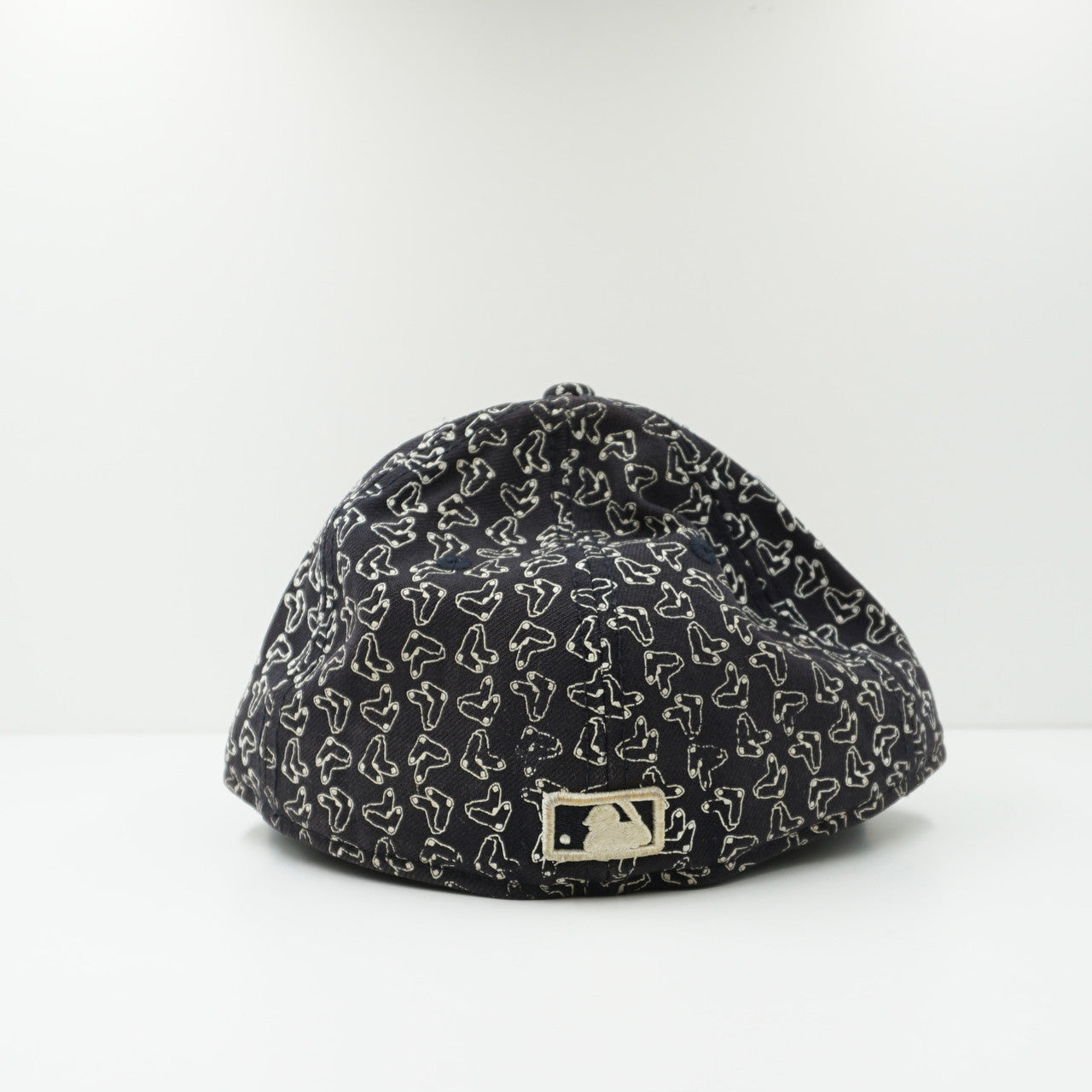 New Era Boston Red Sox All Over Logo Fitted Cap