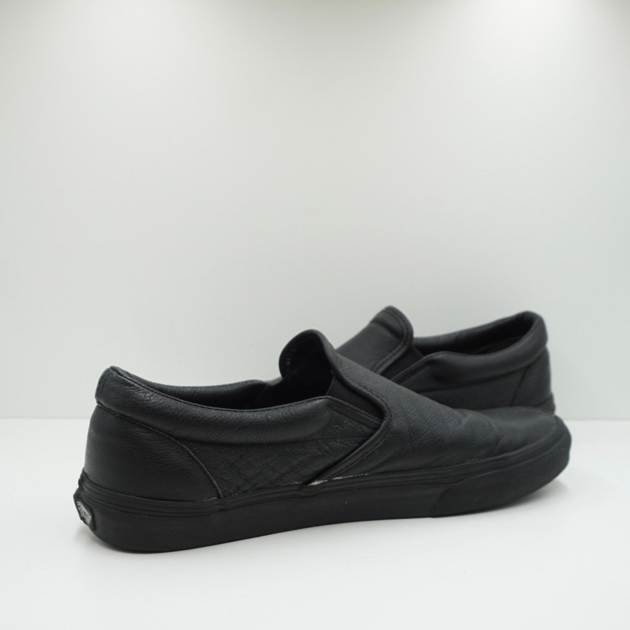 Vans Slip On Leather All Black
