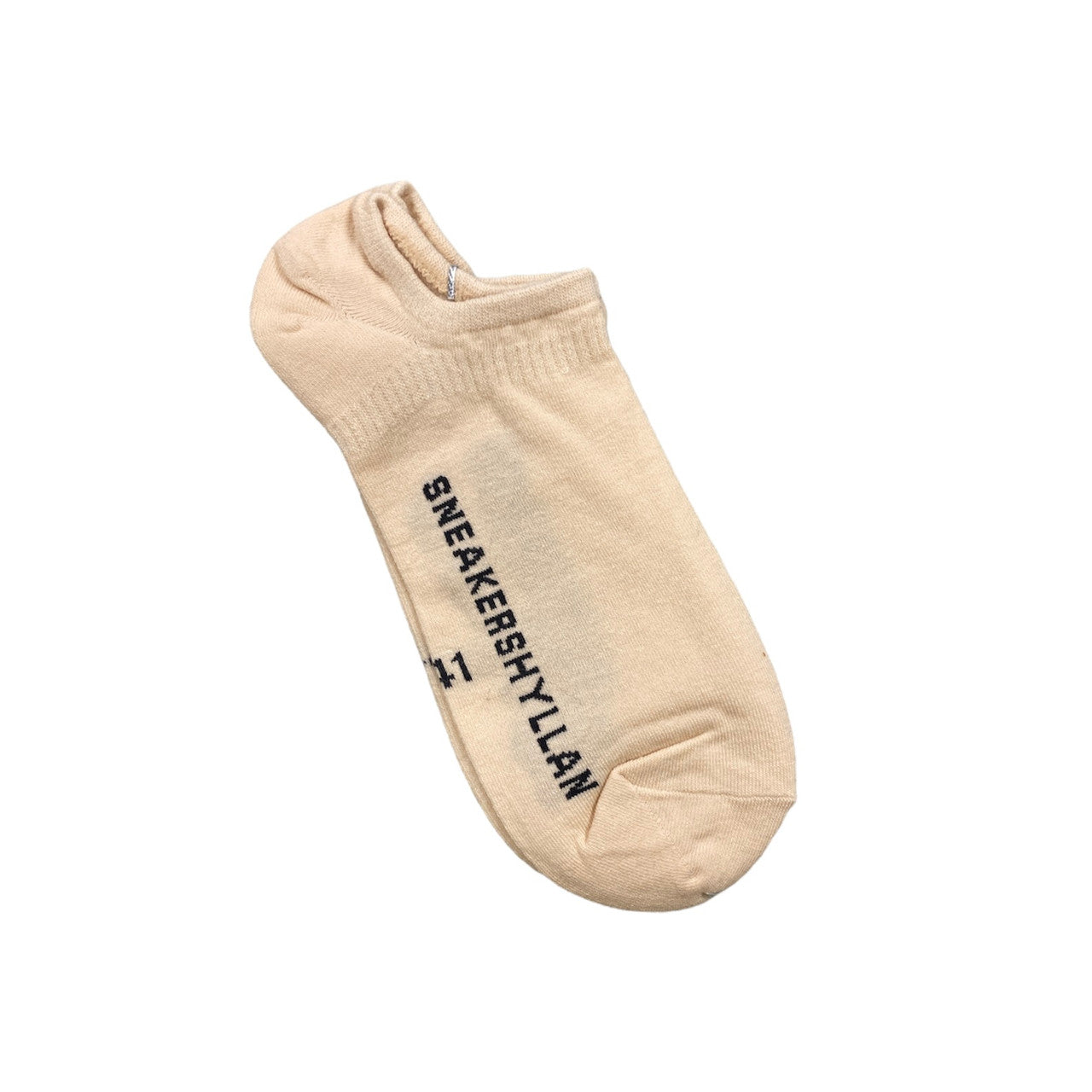 Sneakershyllan Beige Ankle Socks