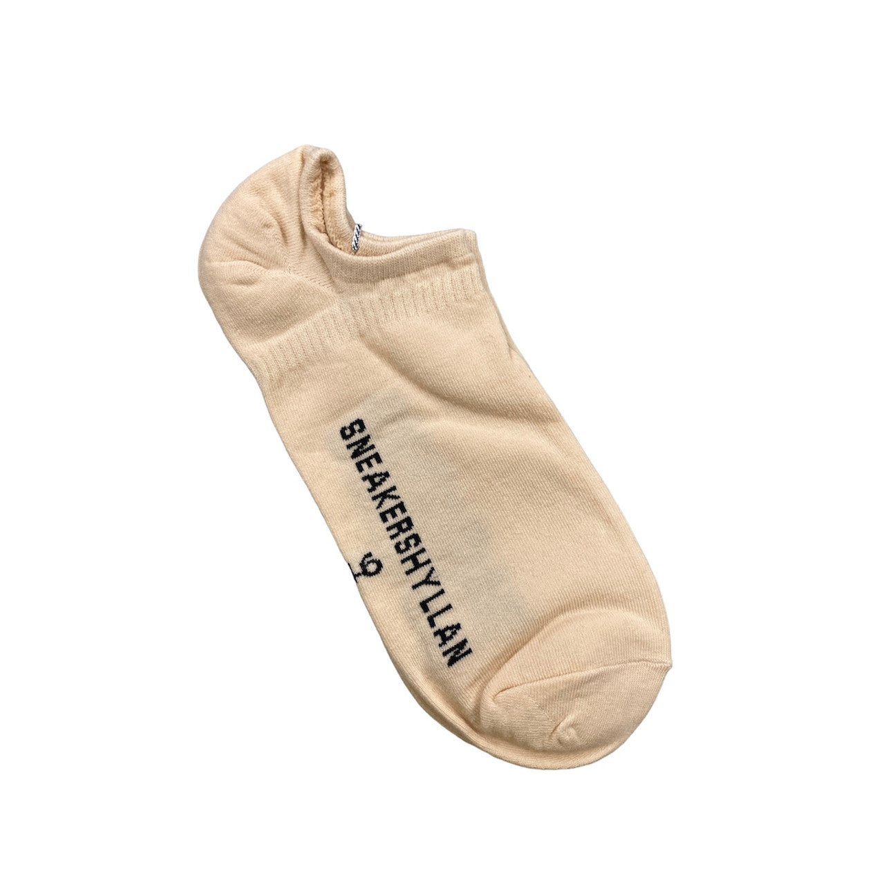 Sneakershyllan Beige Ankle Socks