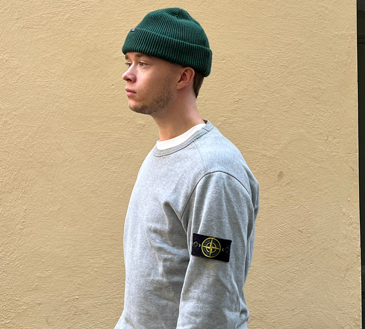 Stone Island Grey Crewneck