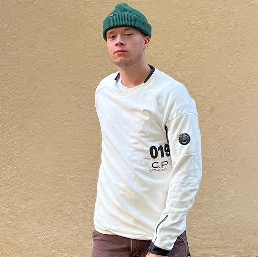 CP Company White Crewneck