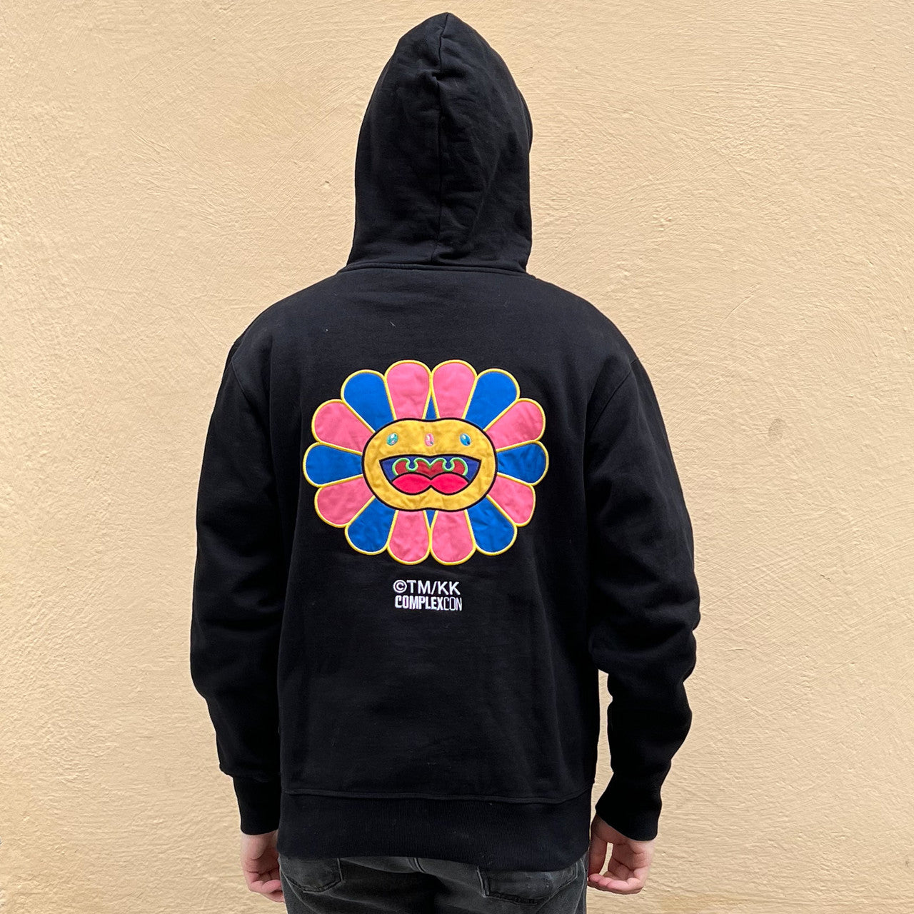 Takashi Murakami ComplexCon x LA Lakers M&N Mutated Flower Hoodie