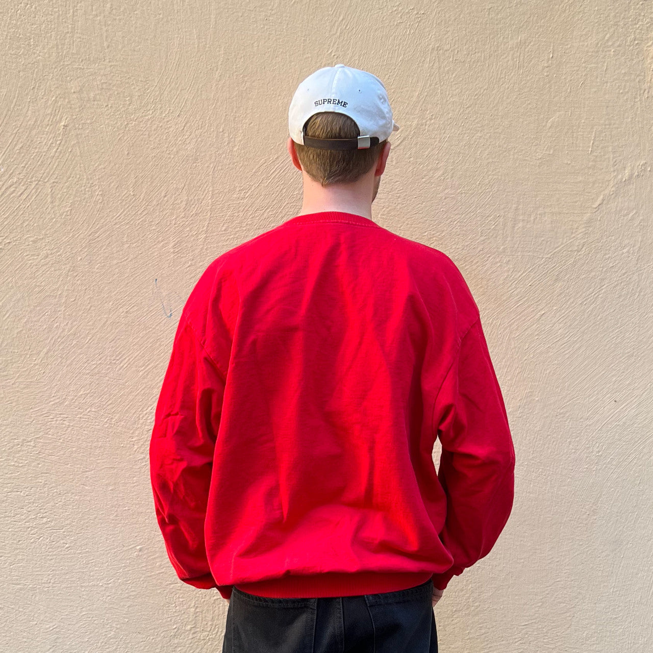 Lacoste Vintage Sweatshirt Red