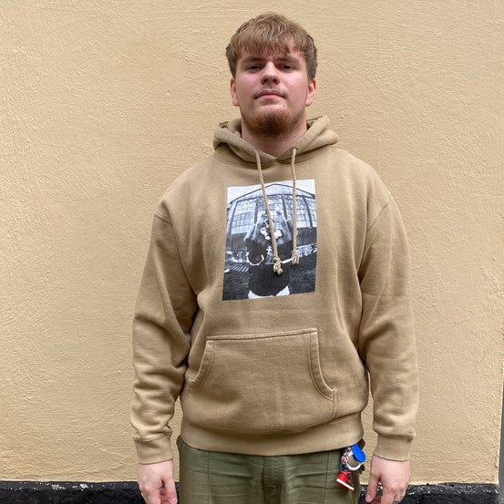 Tupac Hoodie Beige