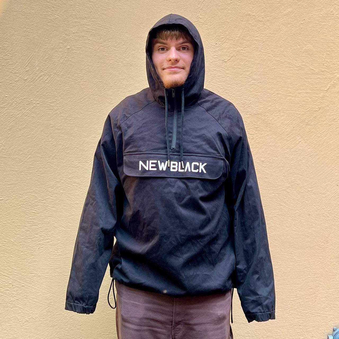 New Black Anorak Jacket