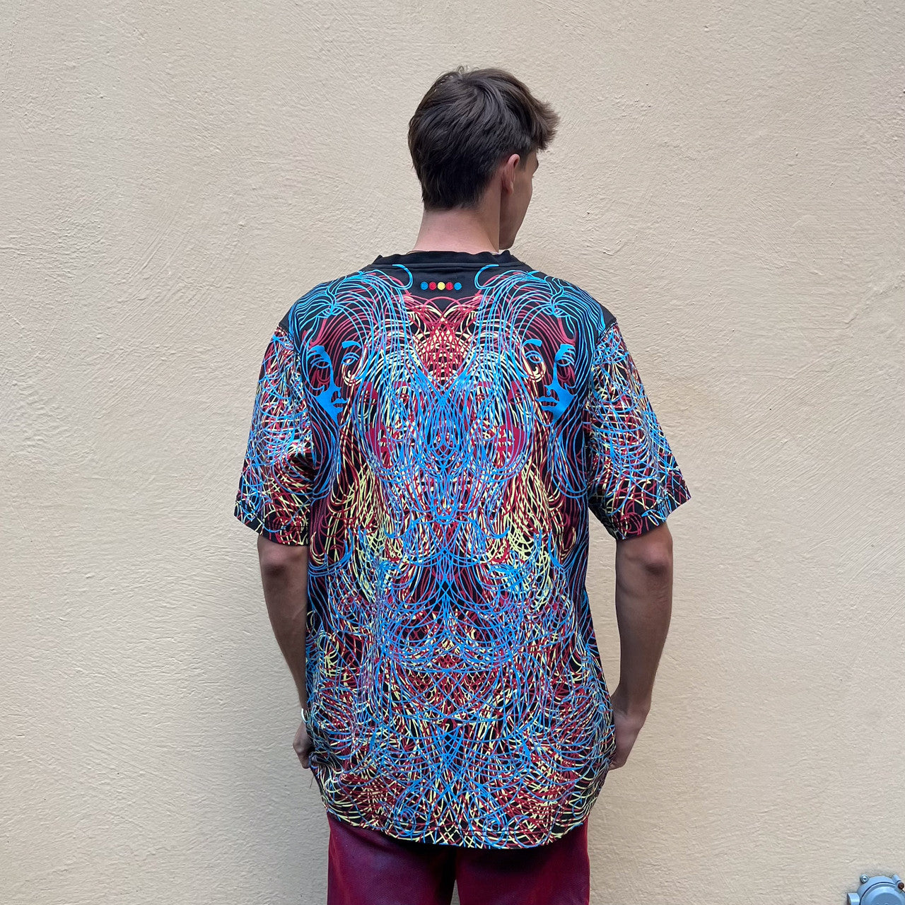 Black Multi Color Coogi T-shirt