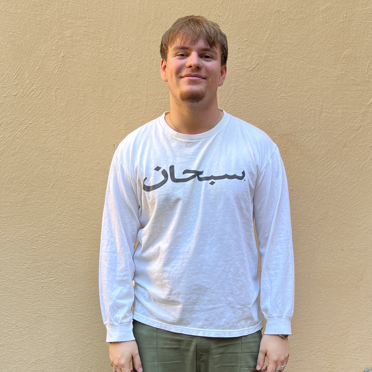Supreme Arabic Logo Longsleeve