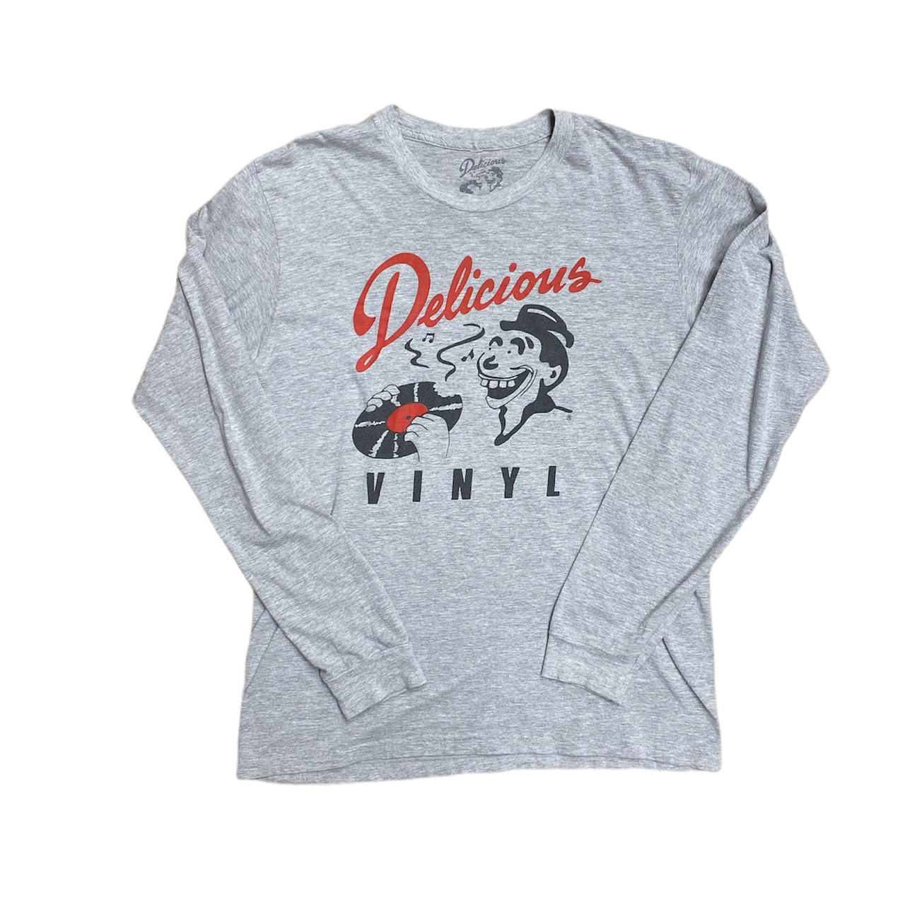 Delicious Vinyl Records Long Sleeve Tshirt