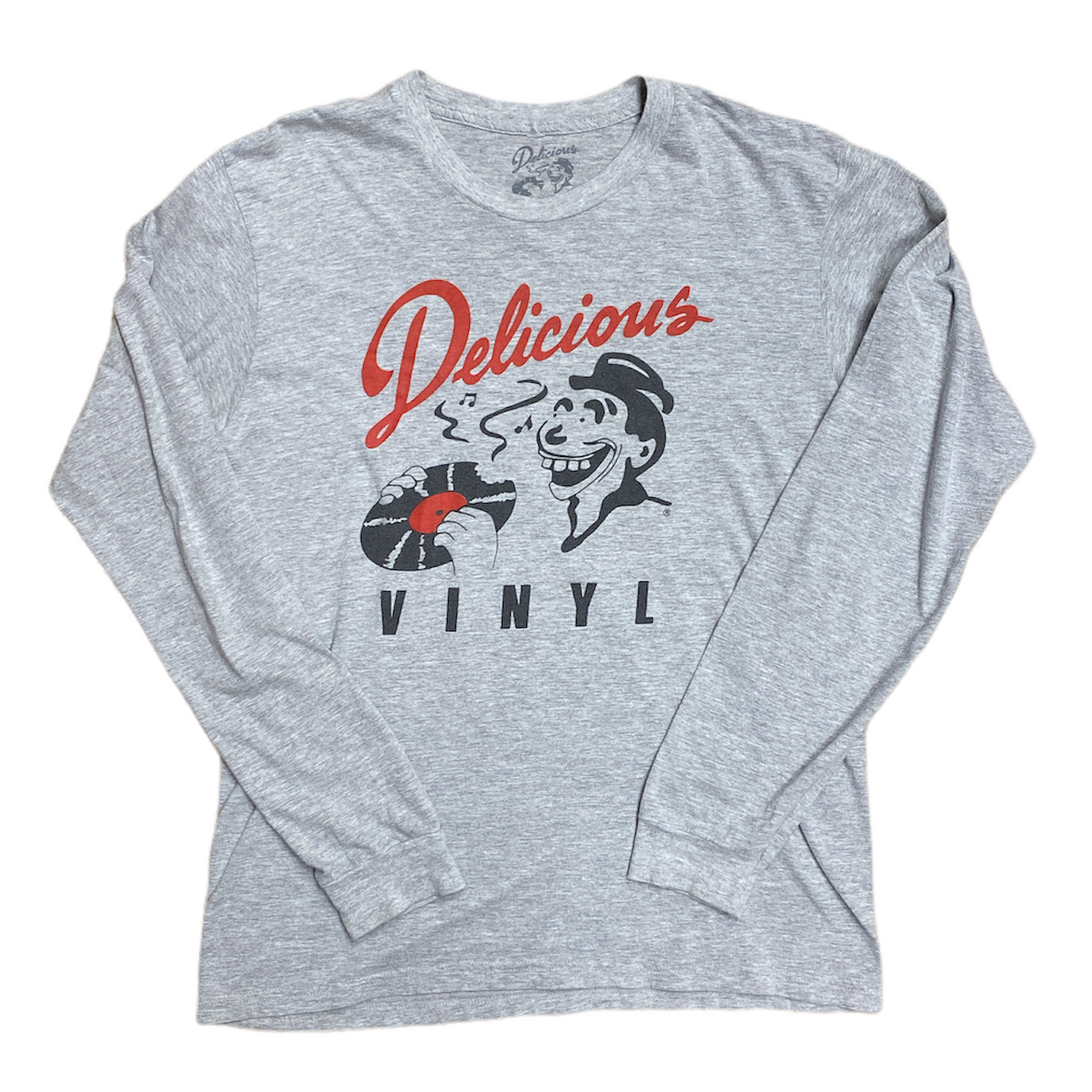 Delicious Vinyl Records Long Sleeve Tshirt