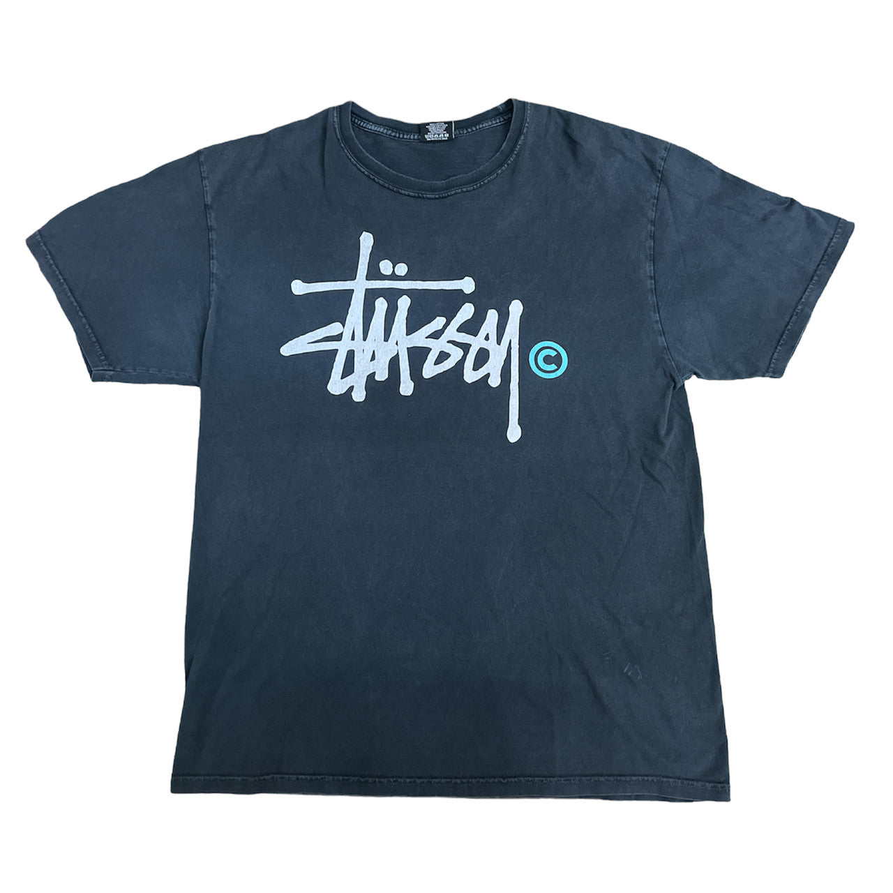 Vintage Stussy Grey Tshirt