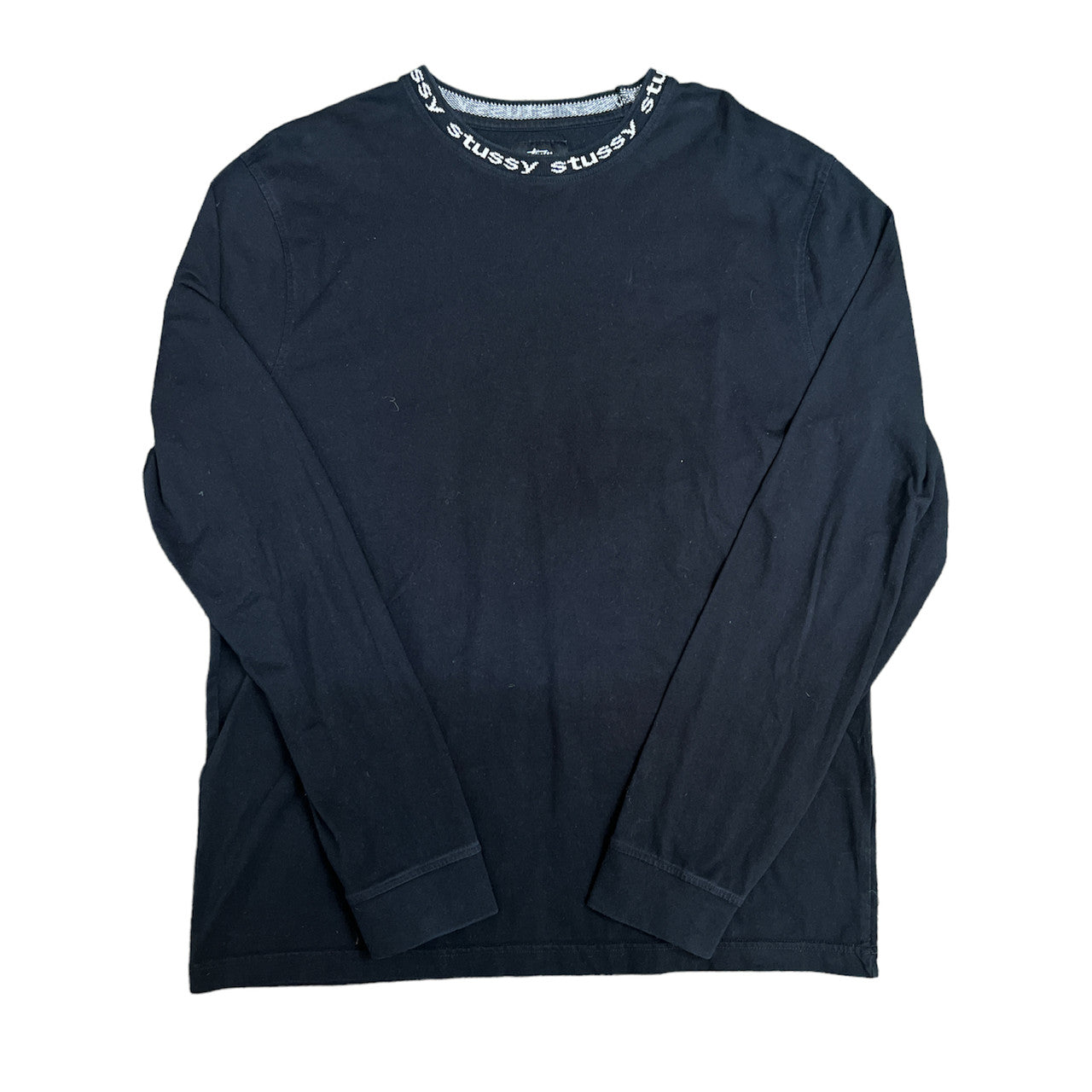 Stussy Black Long Sleeve Tshirt