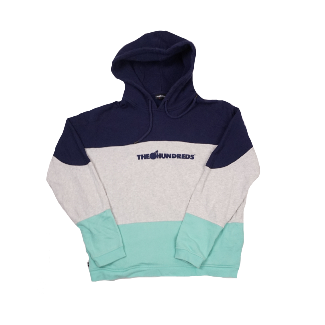 The Hundreds Navy/Grey/Green Hoodie