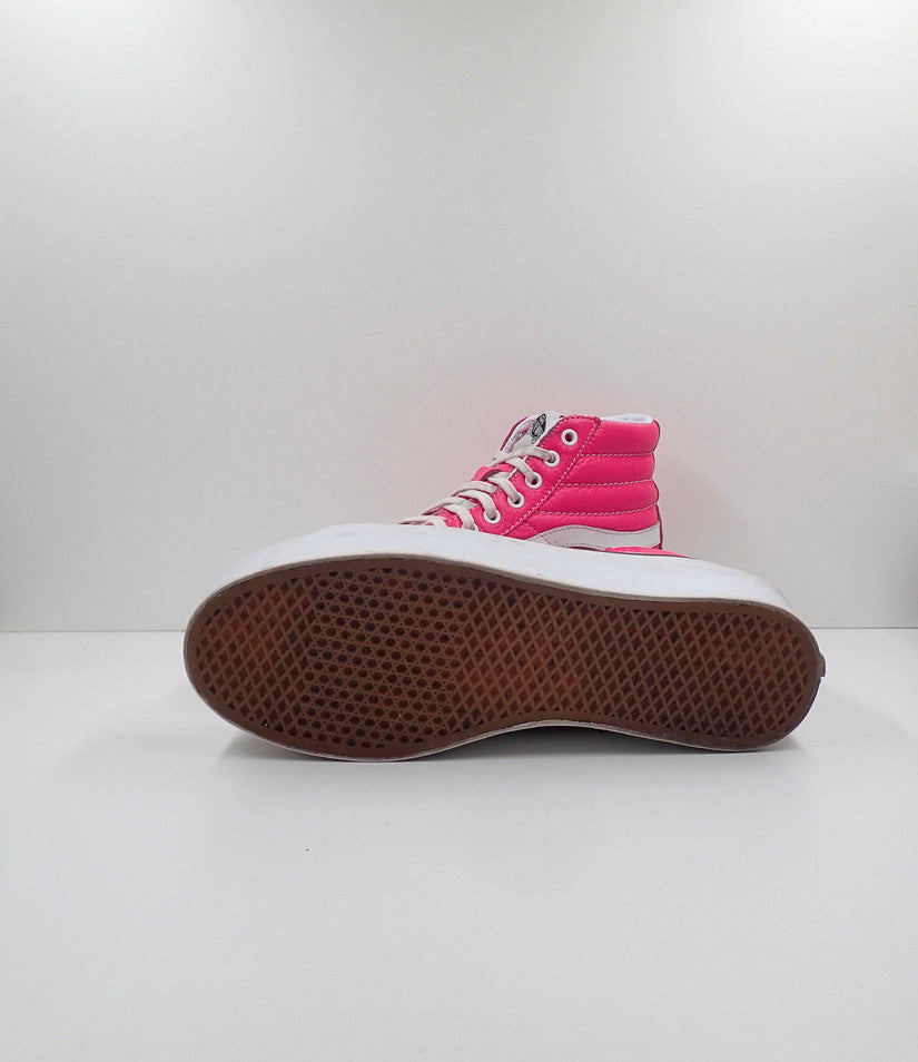Vans Pink Platform Sk8 Hi