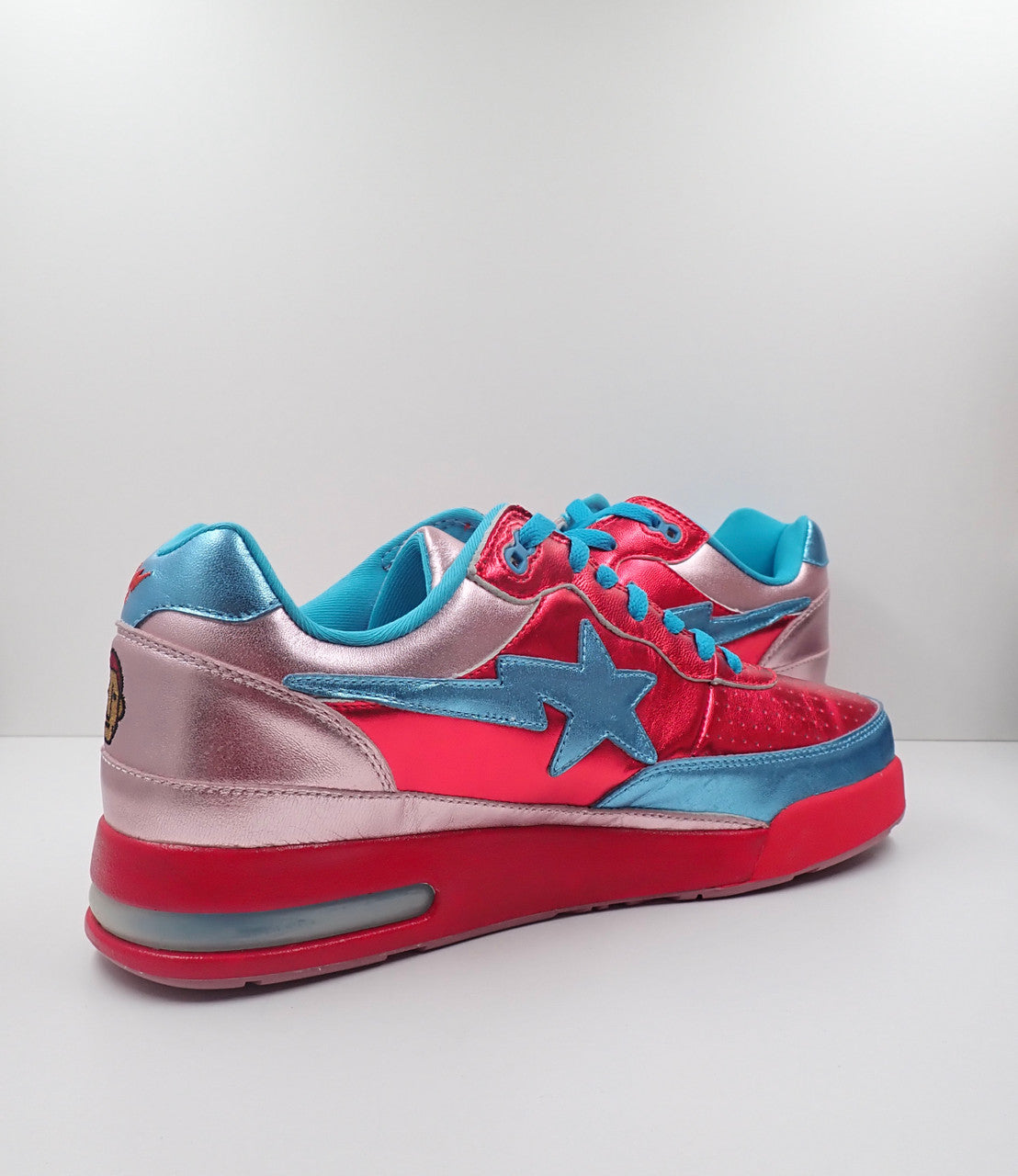 Bape Pharrell x Roadsta FS-034 Low Red Blue (2006)