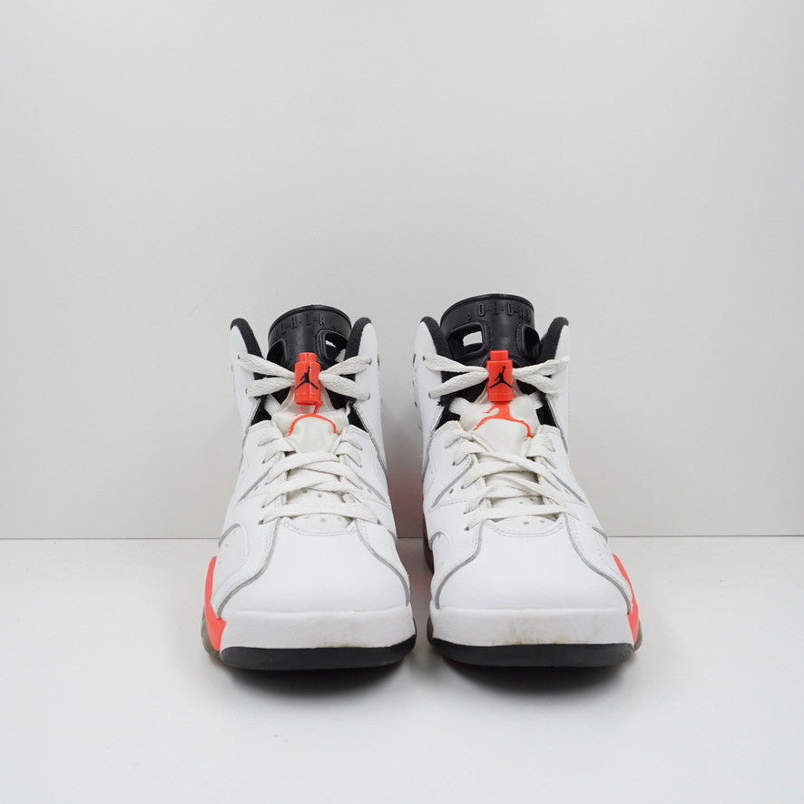 Jordan 6 Retro Infrared White (2014) (GS)