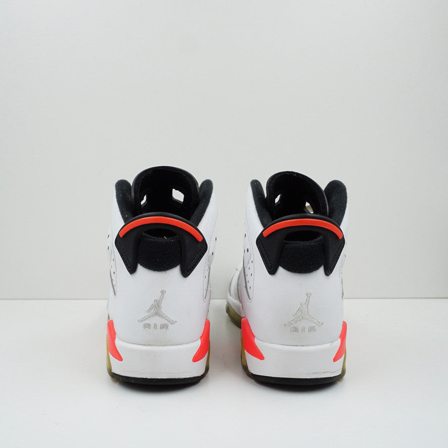 Jordan 6 Retro Infrared White (2014) (GS)