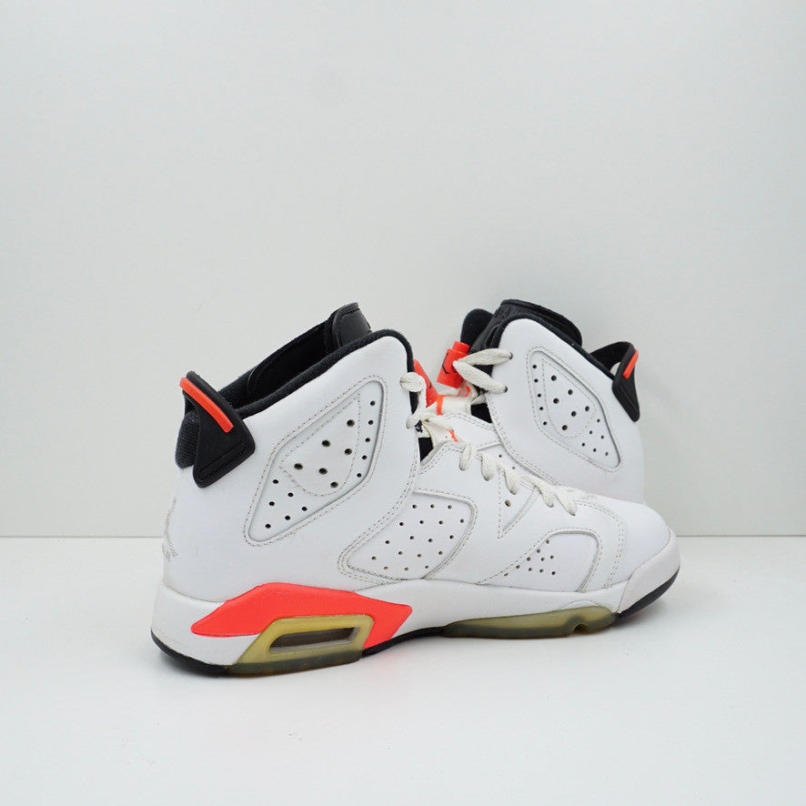 Jordan 6 Retro Infrared White (2014) (GS)