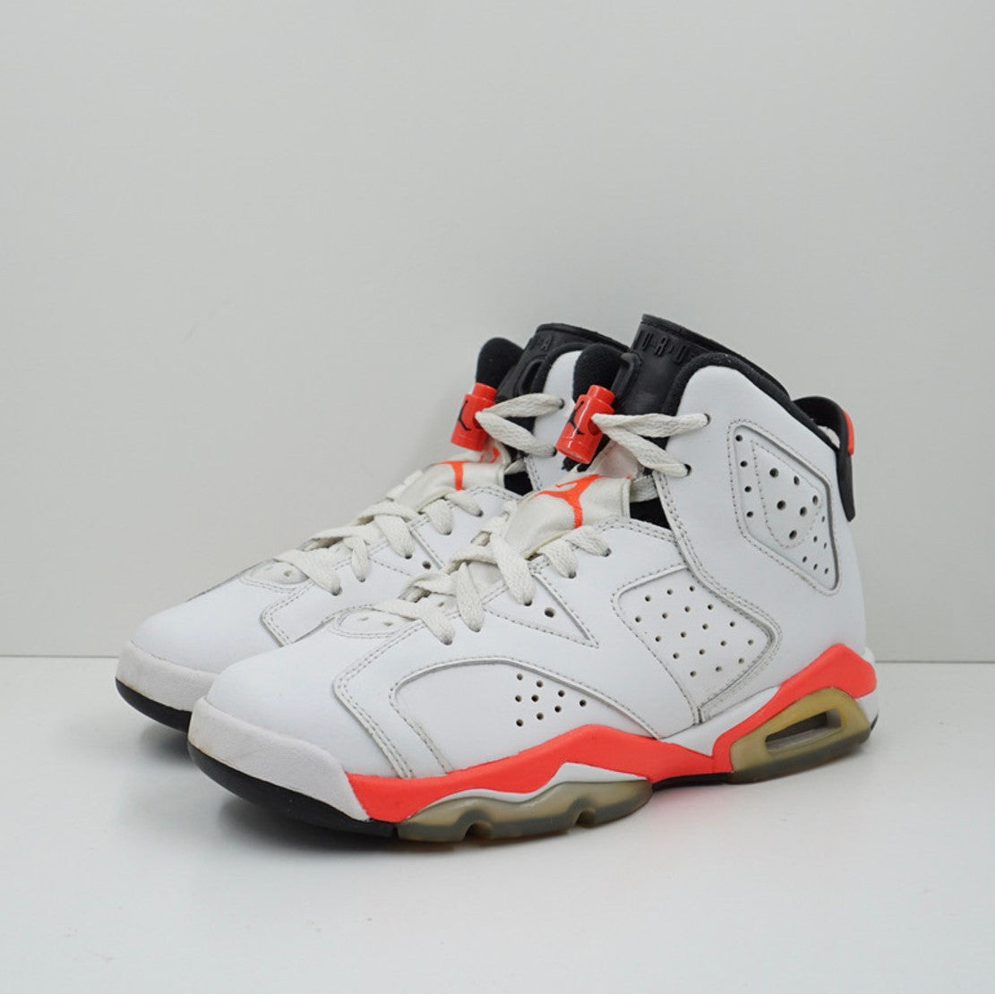Jordan 6 Retro Infrared White (2014) (GS)
