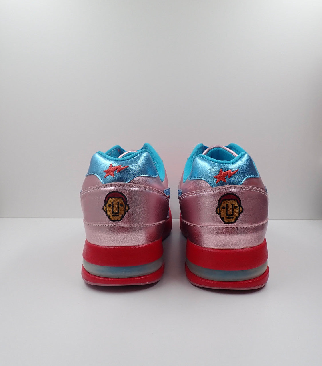 Bape Pharrell x Roadsta FS-034 Low Red Blue (2006)