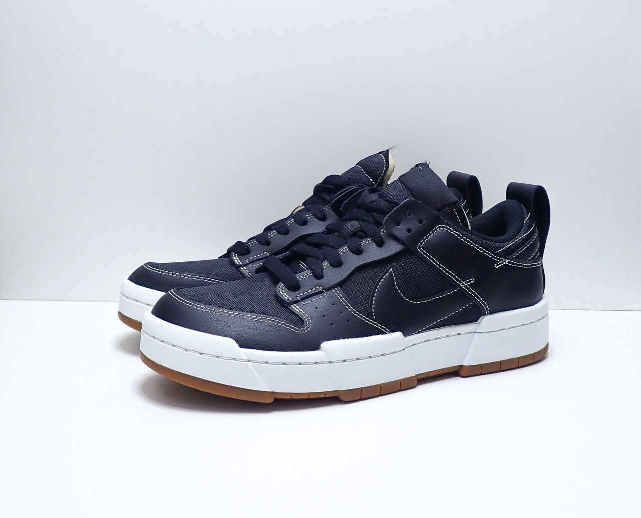 Nike Dunk Low Disrupt Black White Gum (W)