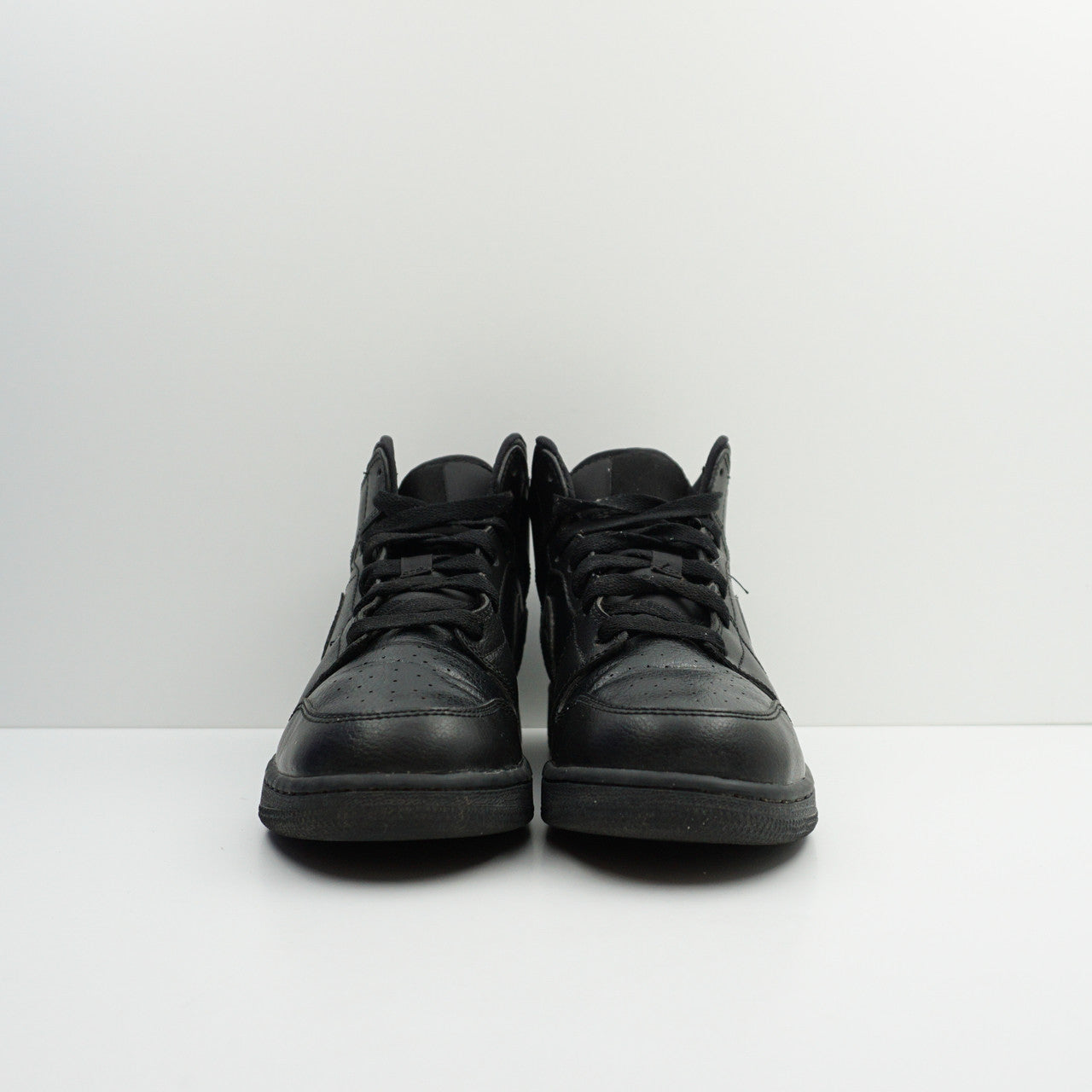 Jordan 1 Mid Triple Black (2015) (GS)