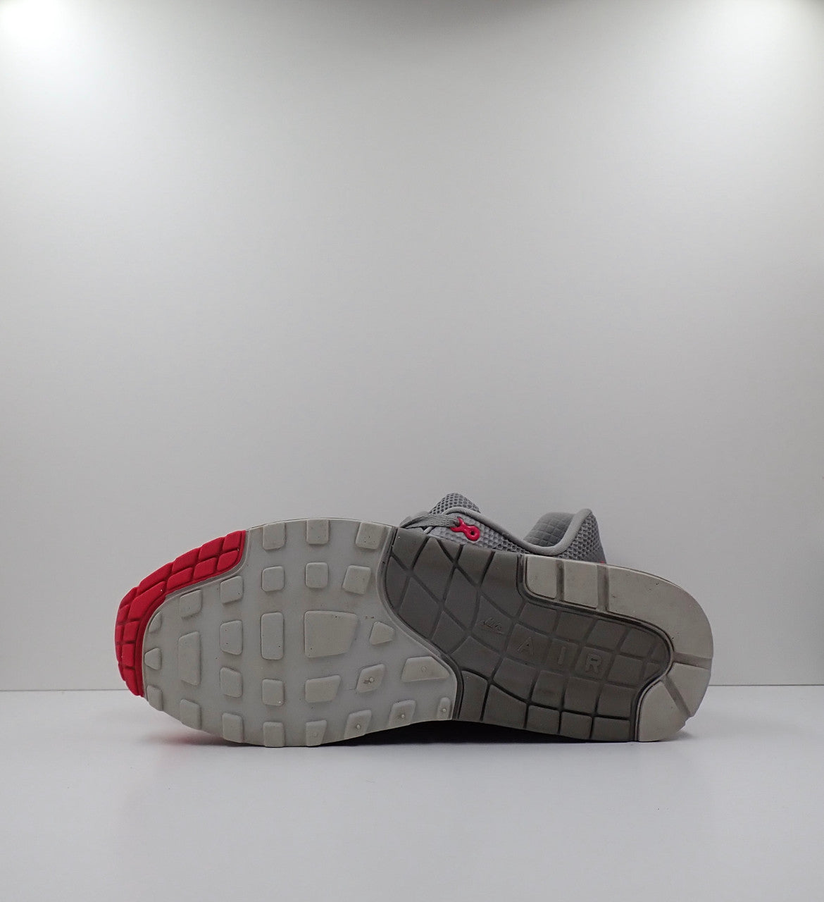 Nike Air Max 1 Hyperfuse Premium Grey Solar Red