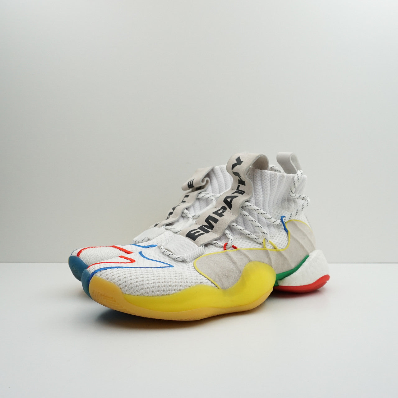 Adidas crazy byw lvl x pharrell cheap alternate white