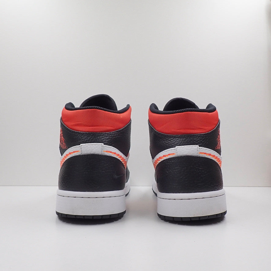 Jordan 1 Mid Zig Zag Swoosh