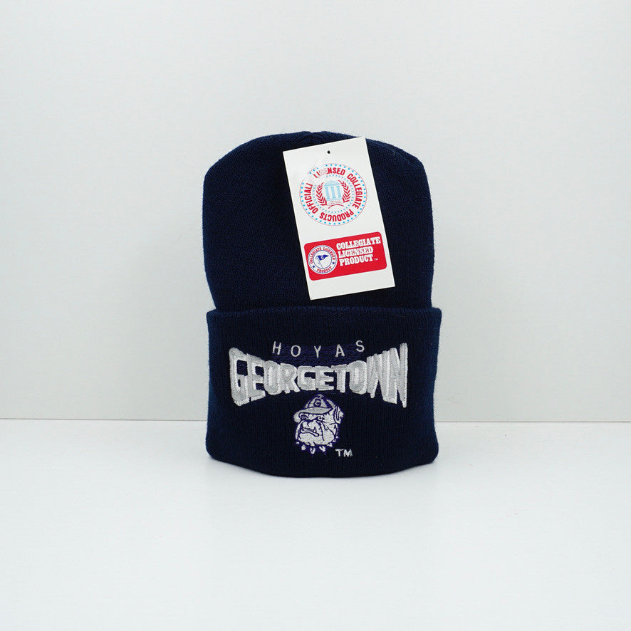 Vintage Georgetown Hoyas Beanie Navy