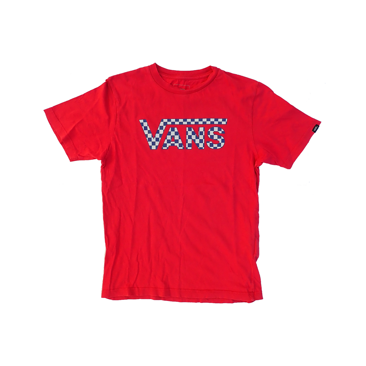 Vans Checkerboard Logo Youth Tshirt (Youth)