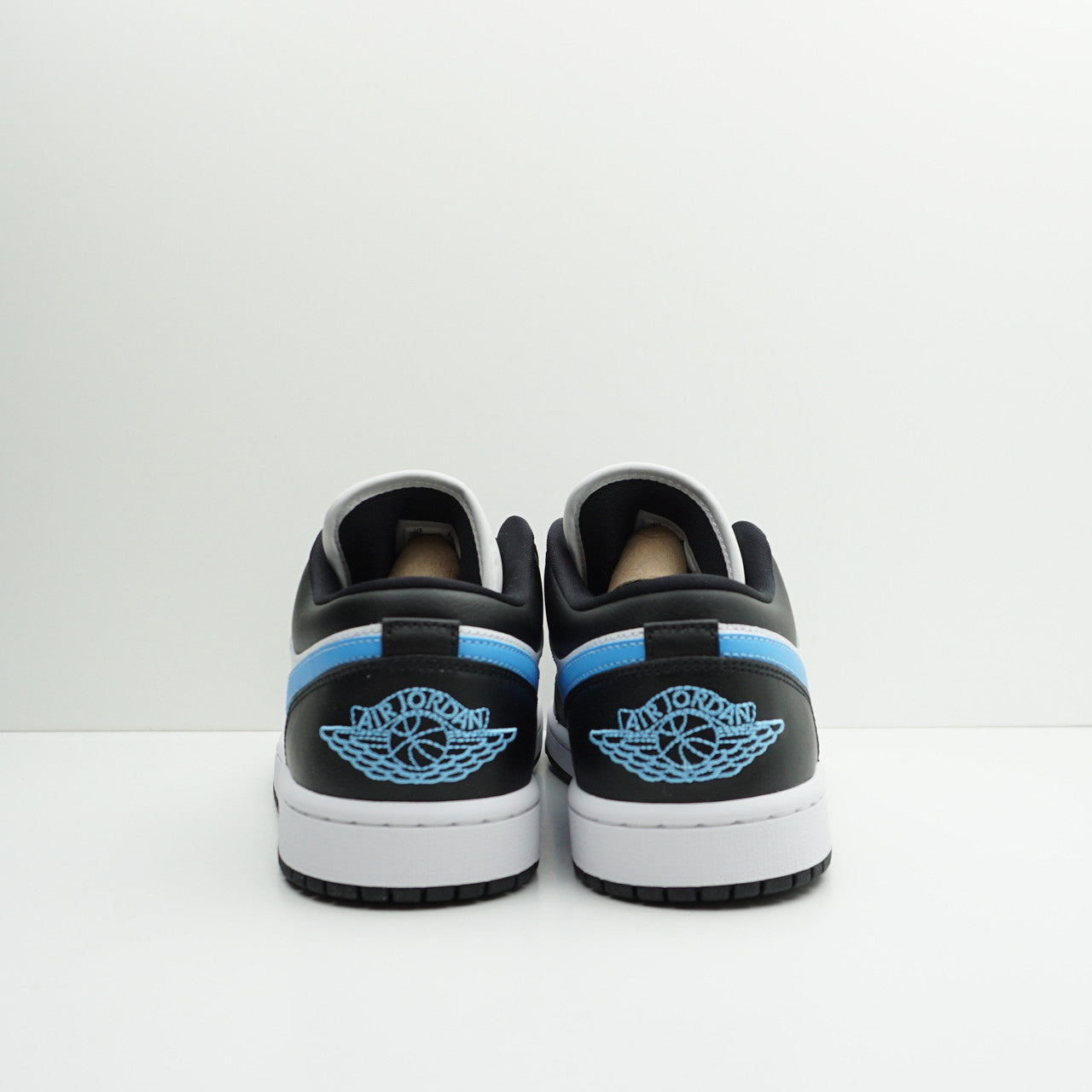 Jordan 1 Low Black University Blue White (W)