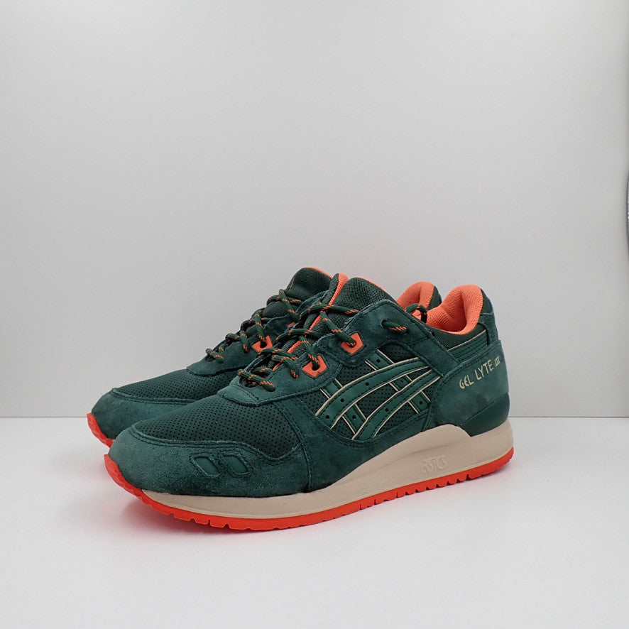 Asics Gel Lyte 3 Dark Green/Orange