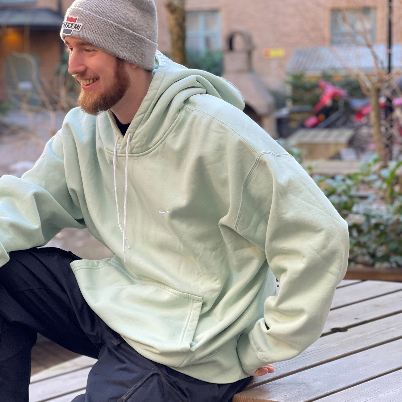 Nike Mint Green Hoodie
