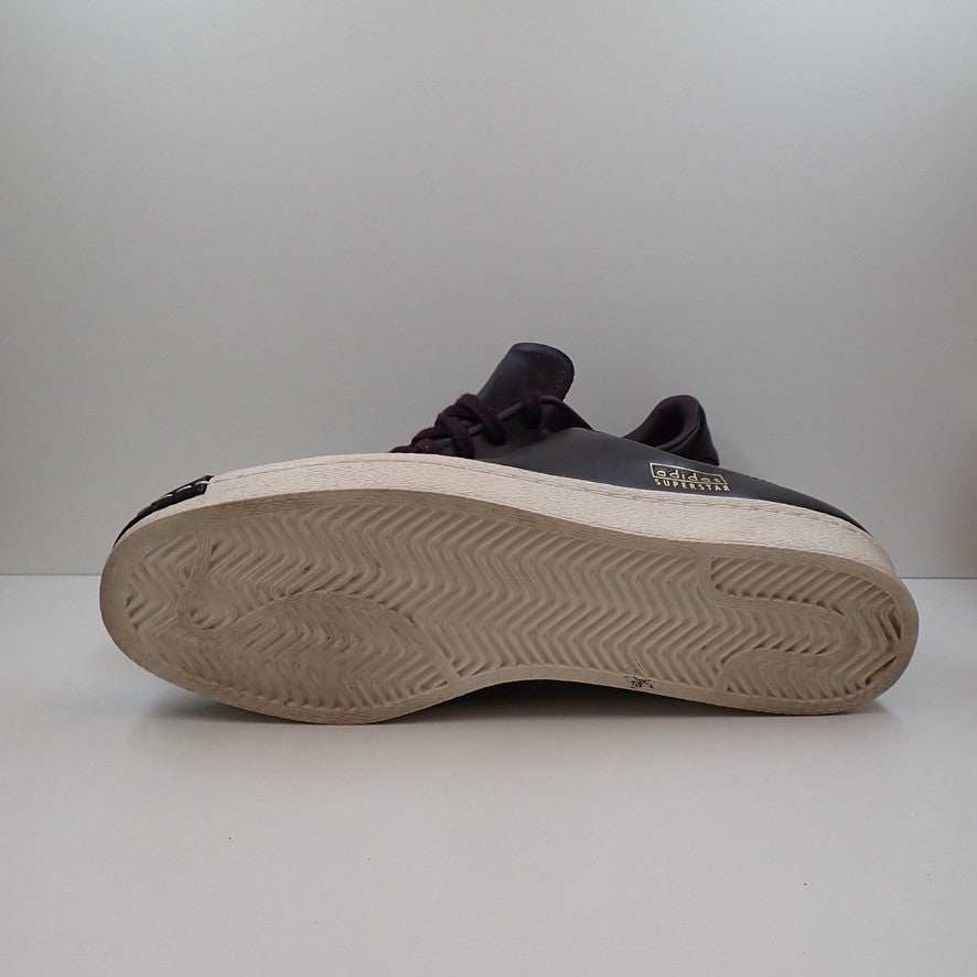 Adidas Superstar 80s Burgundy